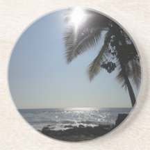 Sol belysta Handflatan Träd