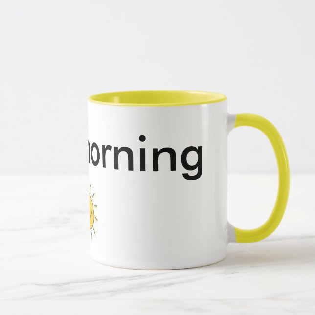 sol bra morgon mugg (Höger)