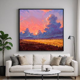 Sol Cast - Painterly Ligcape Stil Poster