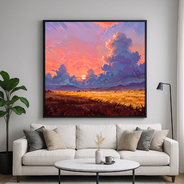 Sol Cast - Painterly Ligcape Stil Poster (Skapare uppladdad)