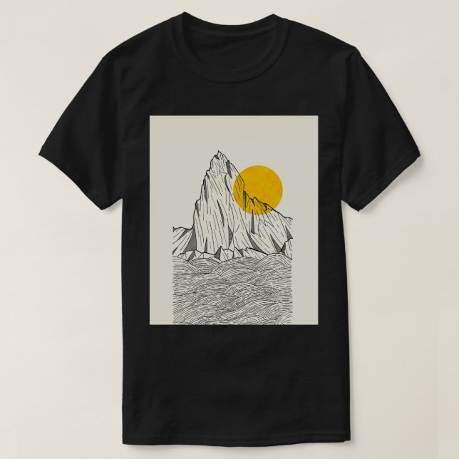 Sol Cliffs Graphic T Shirt (Design framsida)