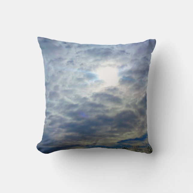 Sol Clouds Pillow Kudde (Framsida)
