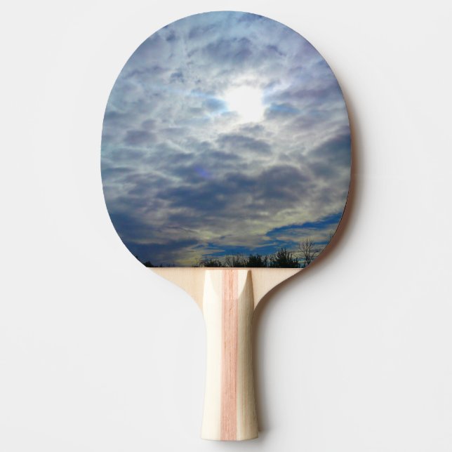 Sol Clouds Ping Pong Paddle Pingisracket (Framsidan)