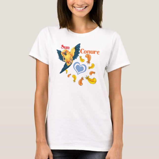 Sol Conure Cutie T-Shirt (LT) (Framsida)