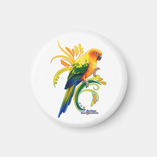 Sol Conure Magnet (Framsidan)