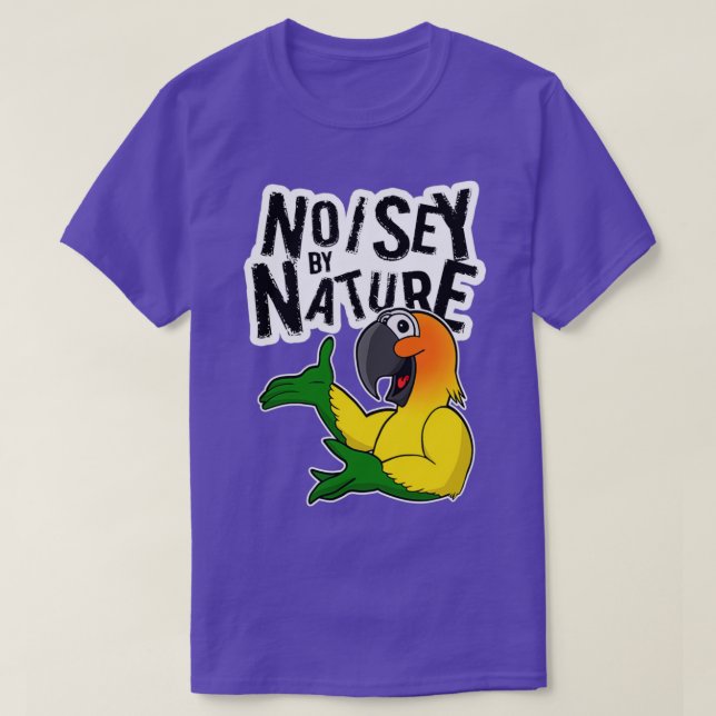 Sol Conure Noisey by Natature T Shirt (Design framsida)