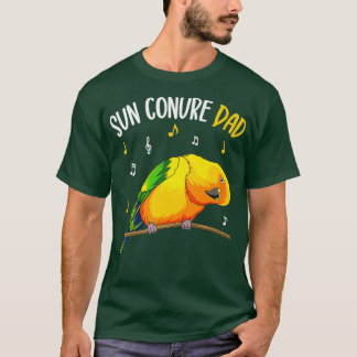 Sol Conure Pappa Funny Parrot Bird Älskare Manar T Shirt