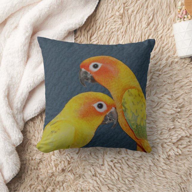 Sol Conure Parrots Kudde (Filt)