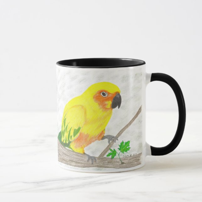 Sol Conure Ringer Mugg (Höger)