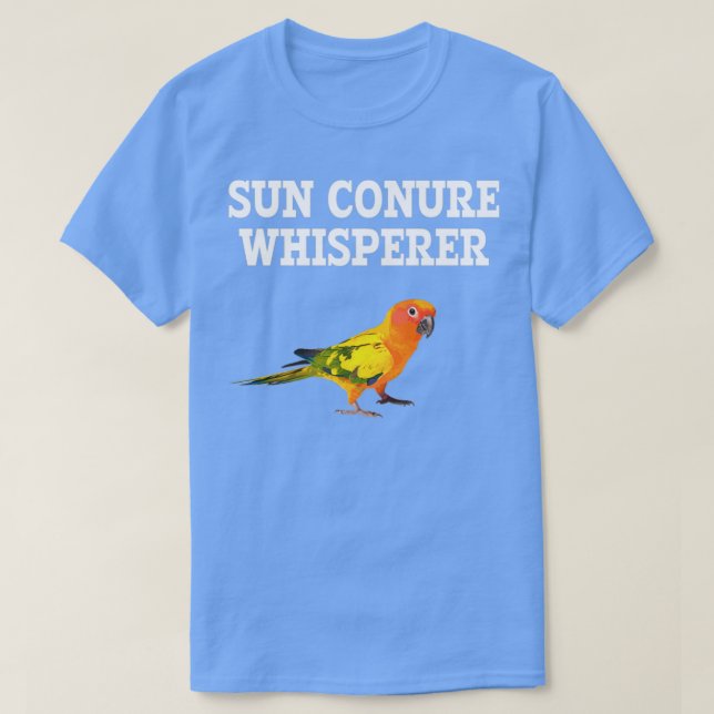 Sol Conure Whisperer parrot sol conure T Shirt (Design framsida)