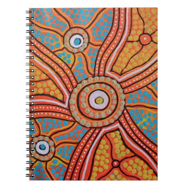 Sol Corroboree Anteckningsbok (Framsidan)