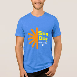 Sol-dagen för solenergi t shirt