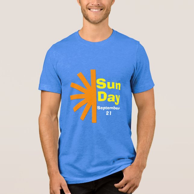 Sol-dagen för solenergi t shirt (Framsida)