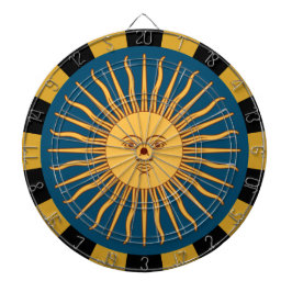 Sol De Mayo Dartboard & Flagga darts / match board Darttavla