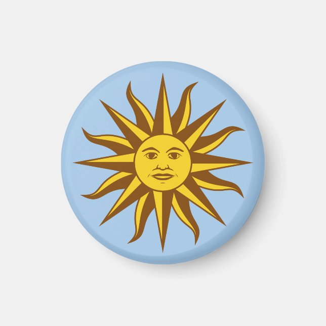 Sol de Mayo - URUGUAY Magnet (Framsidan)