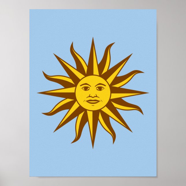 Sol de Mayo - URUGUAY Poster (Framsidan)