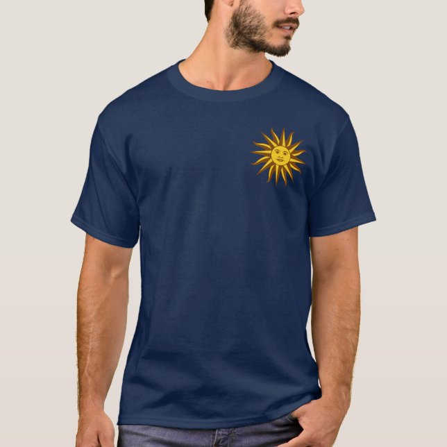 Sol de Mayo - URUGUAY T Shirt (Framsida)
