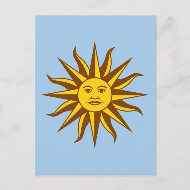 Sol de Mayo - URUGUAY Vykort (Framsida)