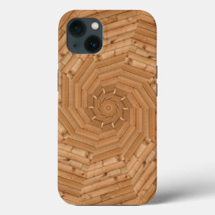 Sol Deck - Wooden Swirl Mosaic Fodral-Mate iPhone
