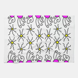 Sol Doodle Art Kökshandduk