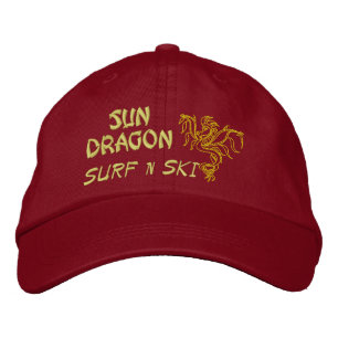 Sol Dragon Surfa n ski Hat Broderad Keps