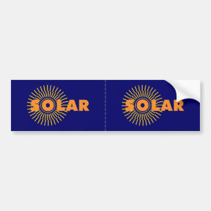 Sol- driva solen bildekal