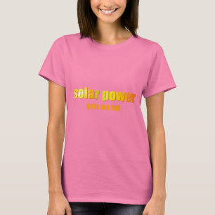 Sol- driva varmt! Mörka skjortor Tee Shirt