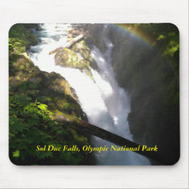 Sol Duc Falls Mouse Pad Musmatta