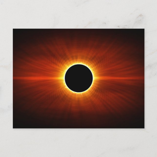 Sol Eclipse Vykort (Framsida)