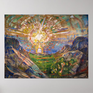 Sol   Edvard Munch   Poster