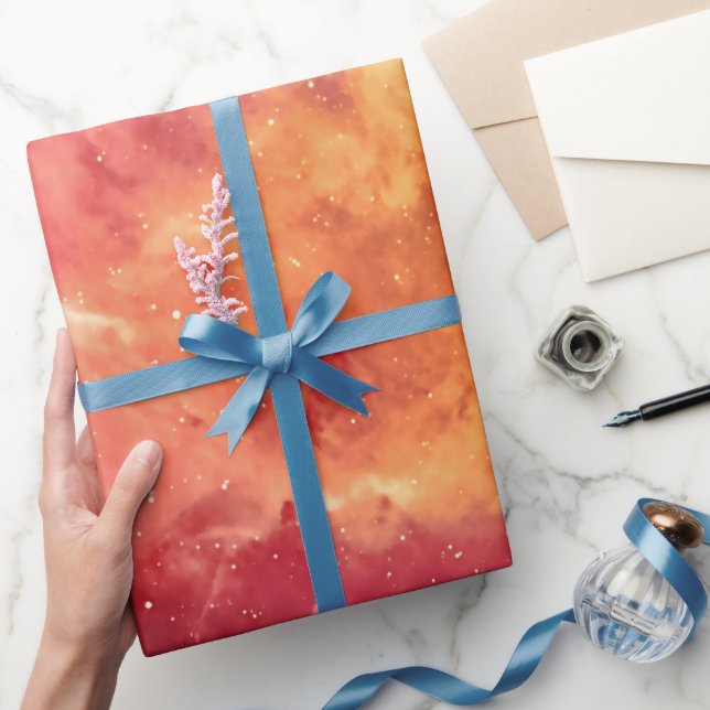 Sol Eld över Kosmos Presentpapper (Gifting)