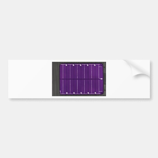 sol- elektrisk panel bildekal (Framsidan)