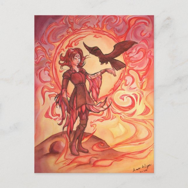 Sol Elf Vykort (Framsida)