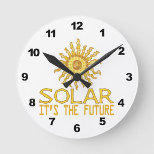 Sol- energiframtid rund klocka
