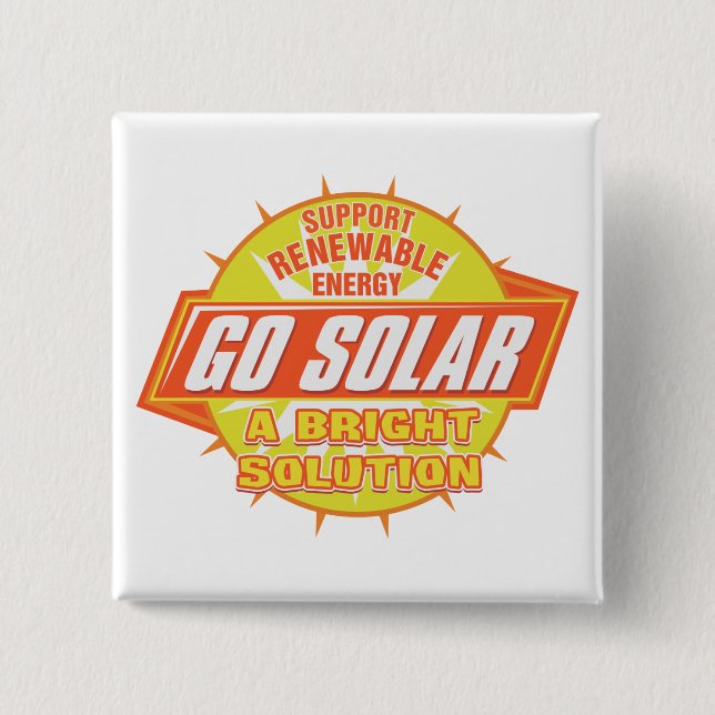 Sol- energilösning knapp (Framsida)
