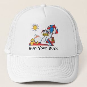 Sol er Buns Vacation Humor Keps