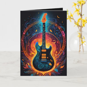Sol Fire Electric Guitar Blank Kort