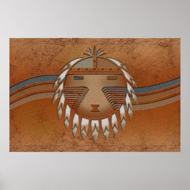 Sol-flöde Poster (Framsidan)