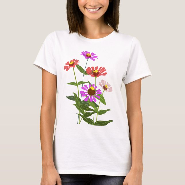 Sol Flowers & Brid Classic Women's T-Shirts (Framsida)