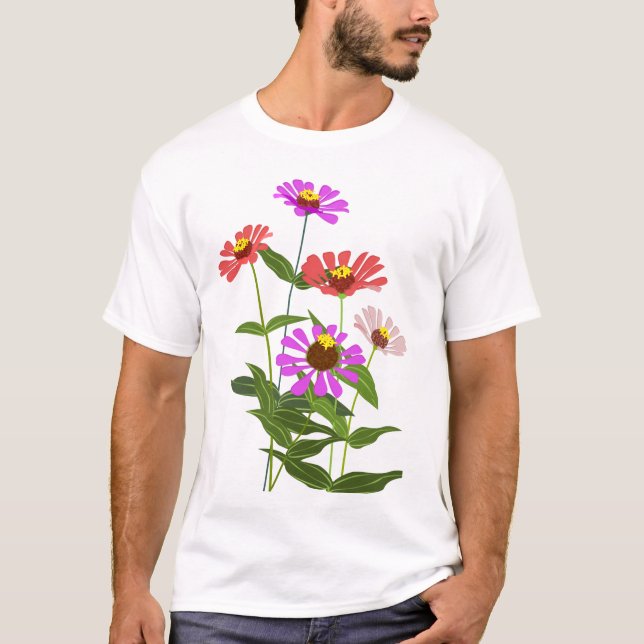 Sol Flowers Classic T-Shirt (Framsida)