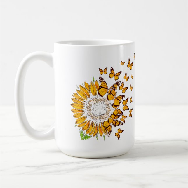 Sol flyg kaffemugg (Vänster)