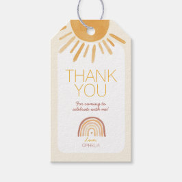 Sol Födelsedagspresent Tag Presentetikett