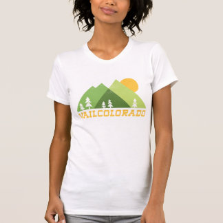 sol för vailcolorado berg t-shirt
