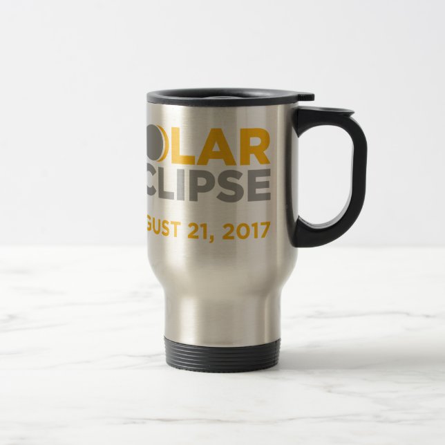 Sol- förmörkelse Augusti 21 2017 Resemugg (Höger)