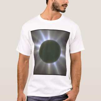 Sol- förmörkelse. (förmörkelse; light_Spaceplatser T Shirt