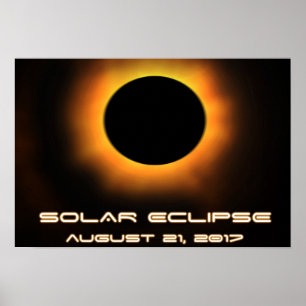 Sol- förmörkelse poster