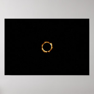 Sol- förmörkelse poster