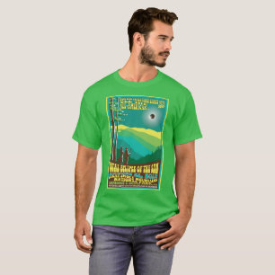 Sol- förmörkelseTshirt för underbara rökiga be T Shirt