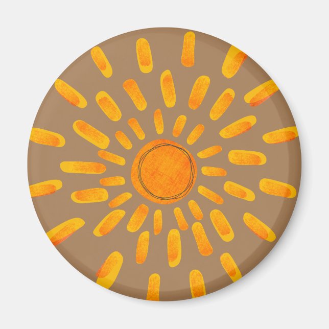 Sol Fridge Magnet (Framsidan)