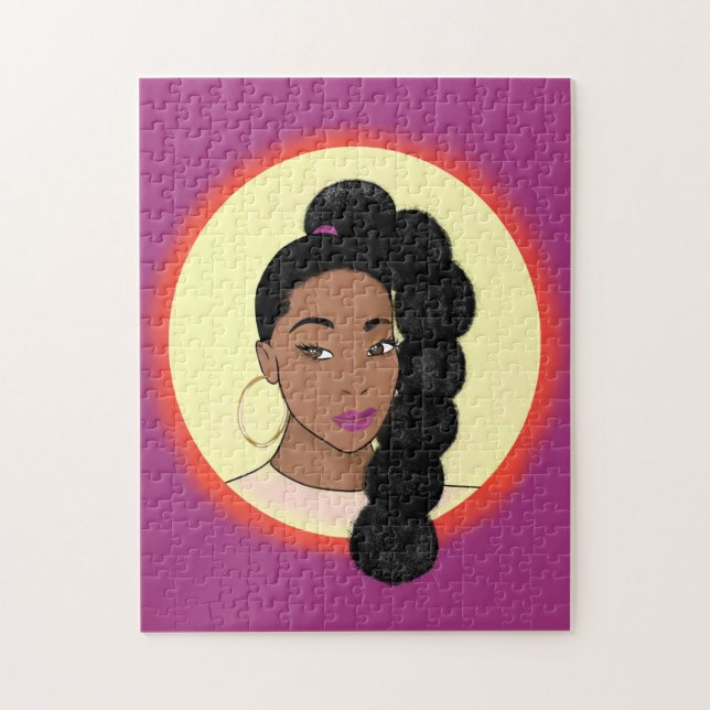 Sol Glow, Puff Ponytail Pussel (Vertikal)